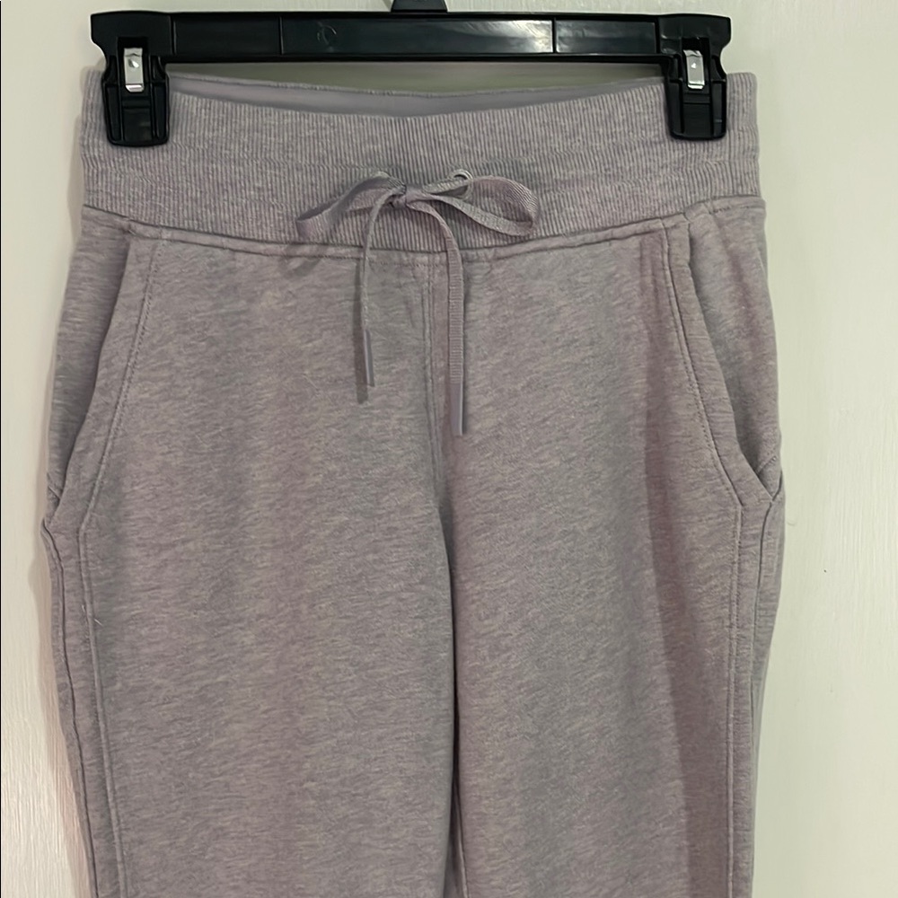 Lululemon Athletica Gray Cozy Fleece Joggers